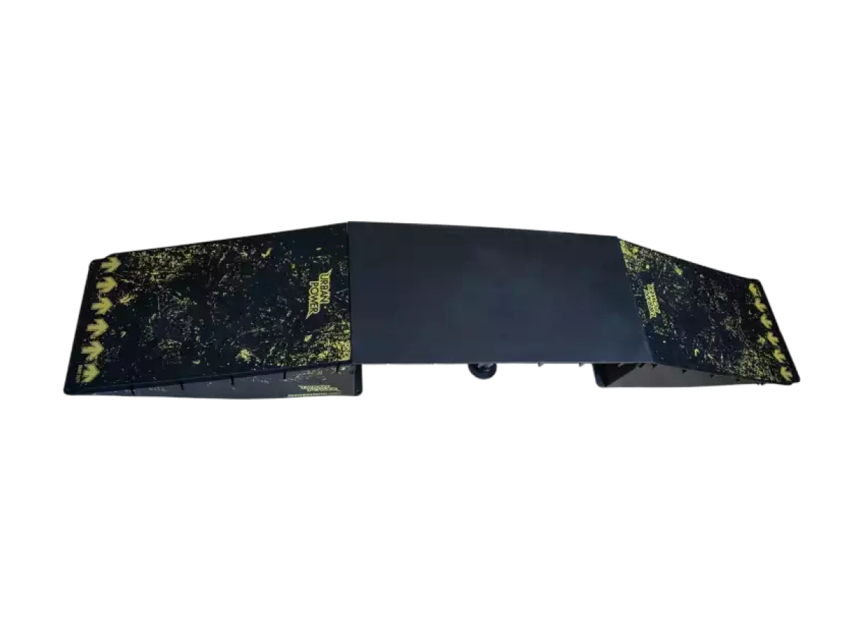 Set of modular skateboard ramps