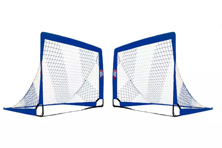 Pair of pop up goals - 1,8m x 1,2m (6' x 4')