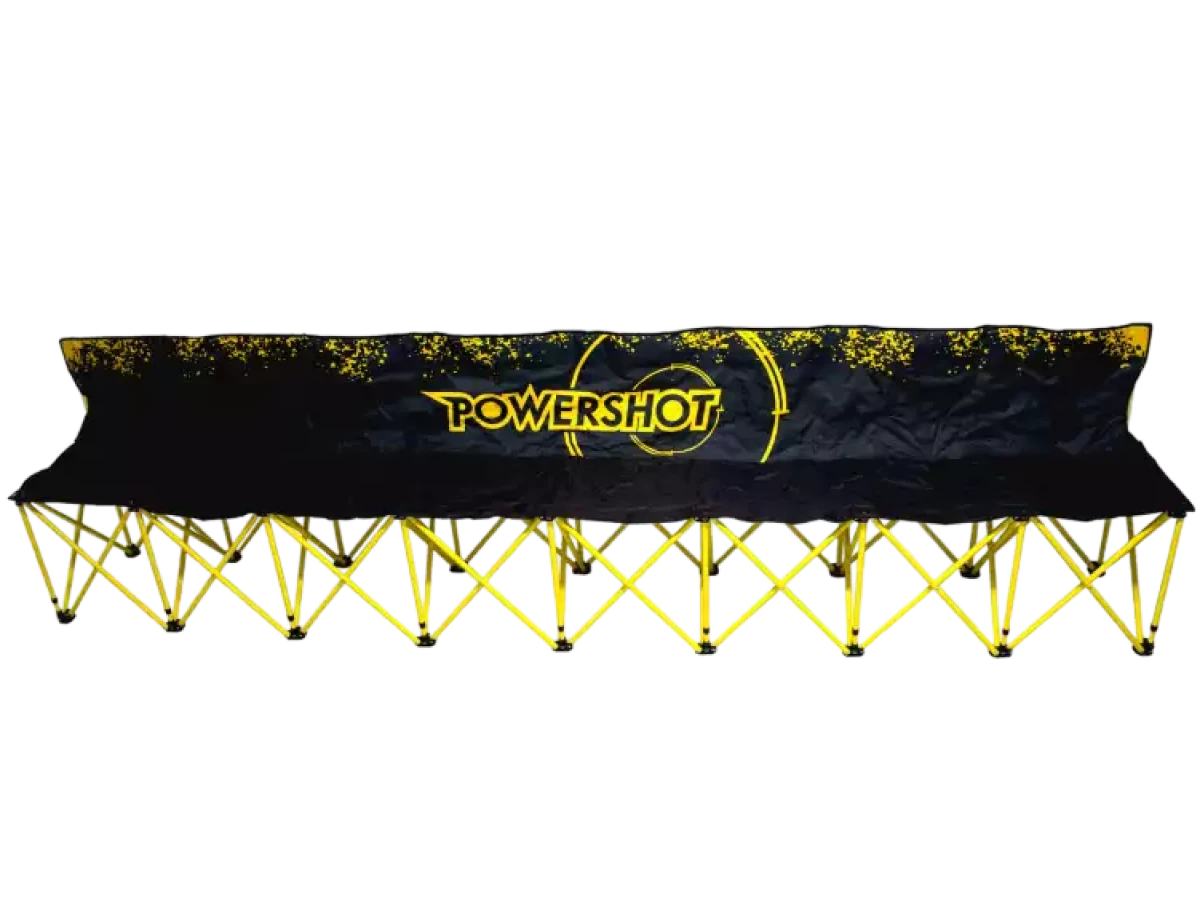 8-seater folding bench