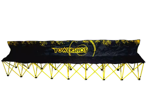 8-seater folding bench