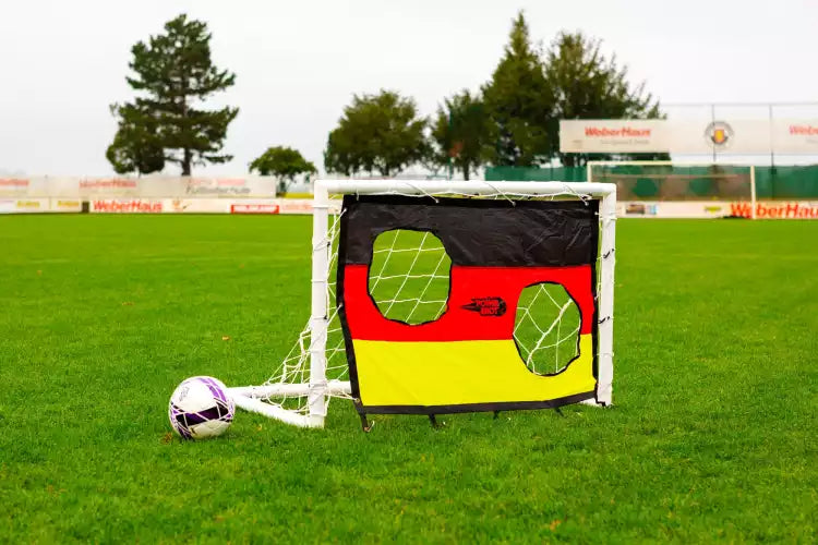 Football uPVC Goal with Shooting Wall - 1.2m x 0.8m