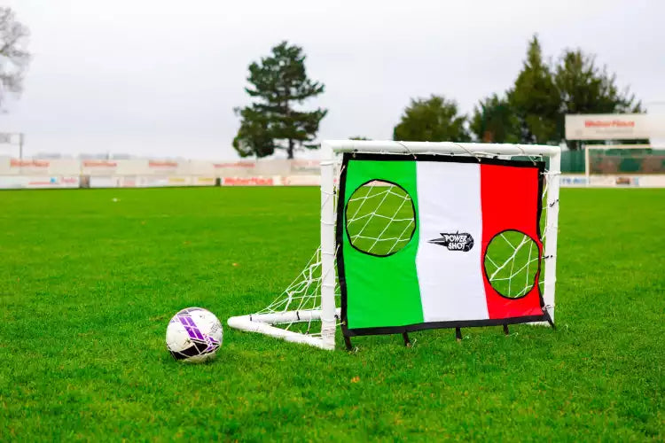 Football uPVC Goal with Shooting Wall - 1.2m x 0.8m