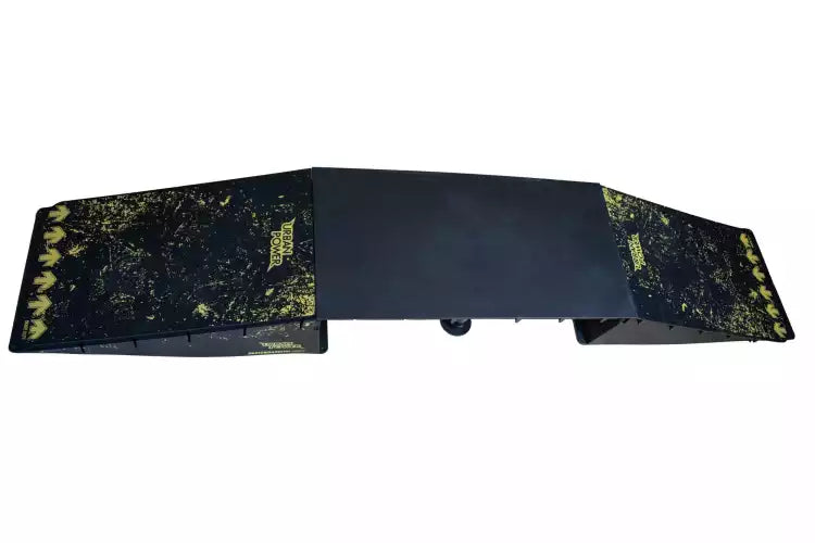 Set of modular skateboard ramps