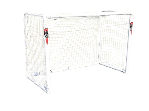 Football goal - 2.4m x 1.8m + net, anchors