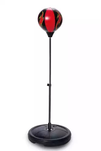 Stand-up punching bag with boxing gloves - Child