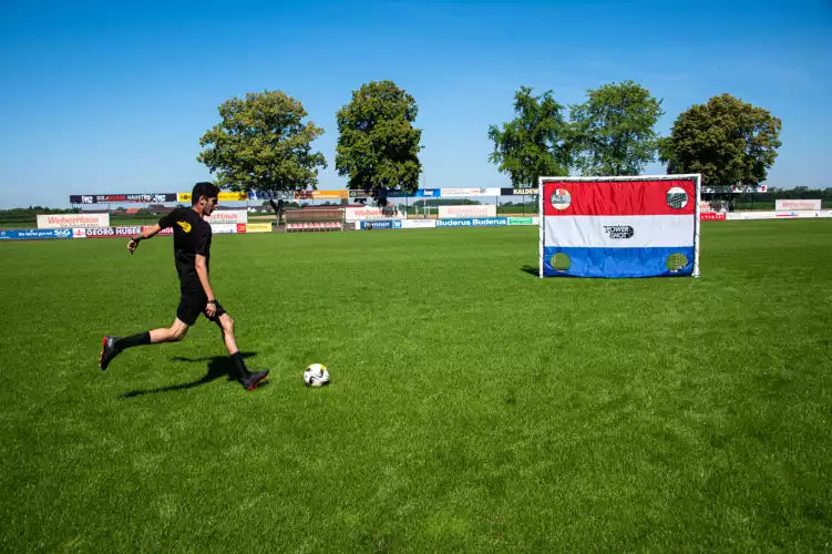 Stadium Football Goal with Shooting wall - 3m x 2m