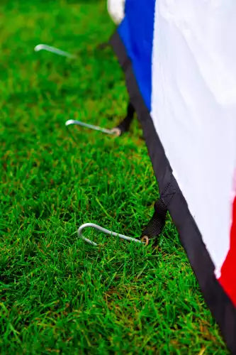 Football uPVC Goal with Shooting Wall - 1.2m x 0.8m