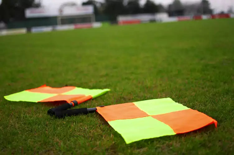 Set of 2 touch flags with carrying bag