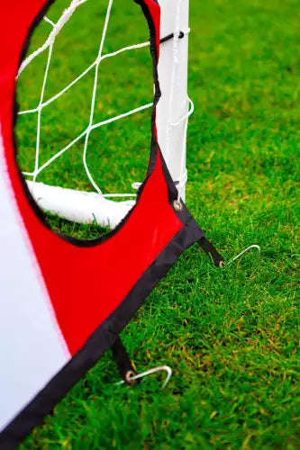 Football uPVC Goal with Shooting Wall - 1.2m x 0.8m