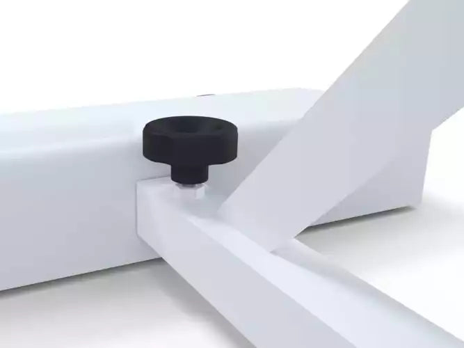 Professionelle, mobile Badmintonpfosten, höhenverstellbar von 1,39 m bis 1,55 m, mit Rollen