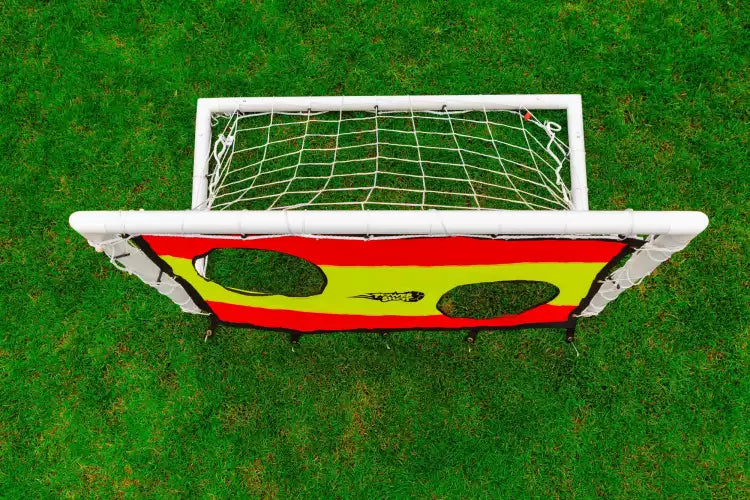 Football uPVC Goal with Shooting Wall - 1.2m x 0.8m