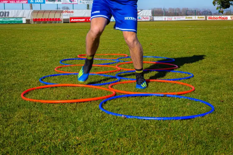 Set mit 5 runden Koordinationsringen, Durchmesser 76 cm