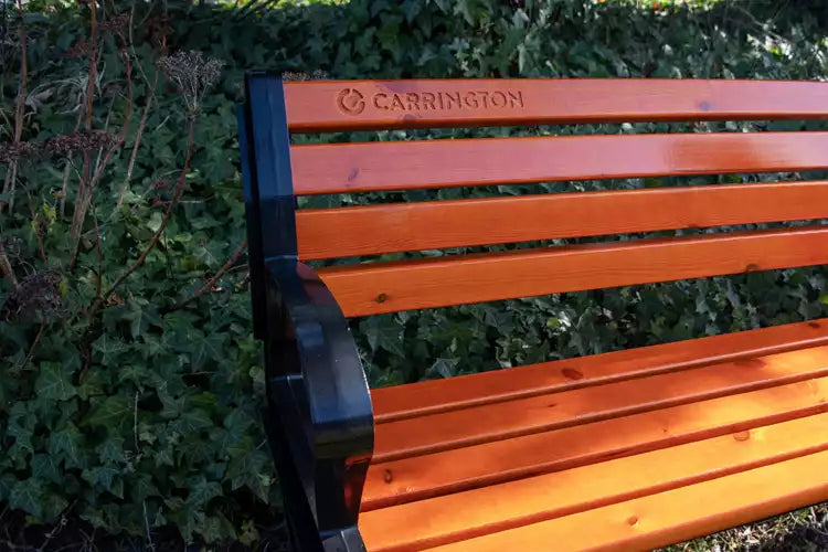 Tennis bench with backrest - 150 cm