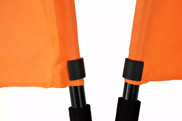 Set of 2 touch flags with carrying bag