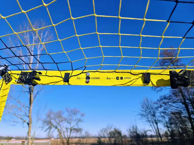 QuickFire Modular football goal – 4m x 2m and 3m x 1.5m