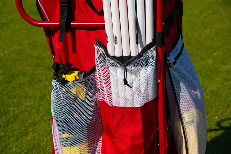 Multisport equipment cart with tactical board