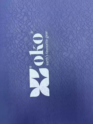 Yoga mat with eyelets - 180cm x 60cm x 0.5cm