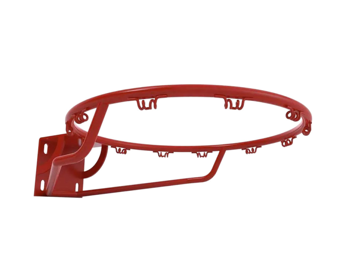 Standard basketball hoop with - 4 reinforcements