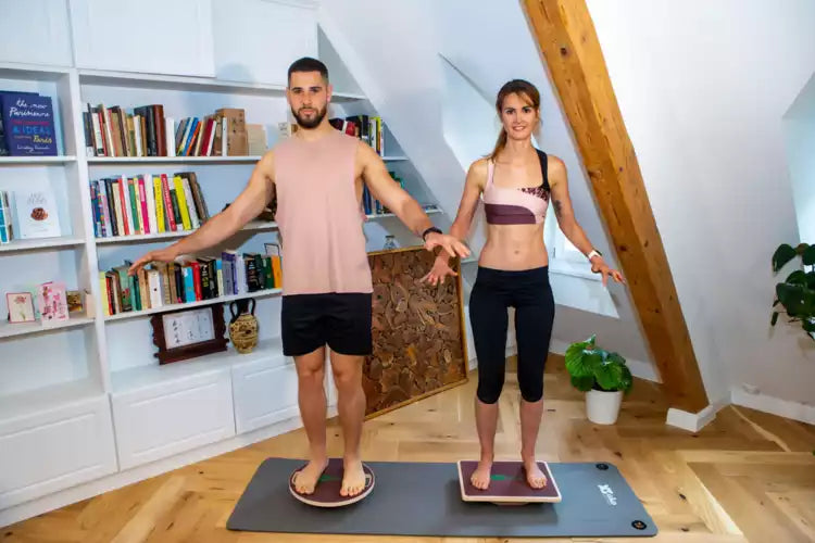 Eco responsible round balance board