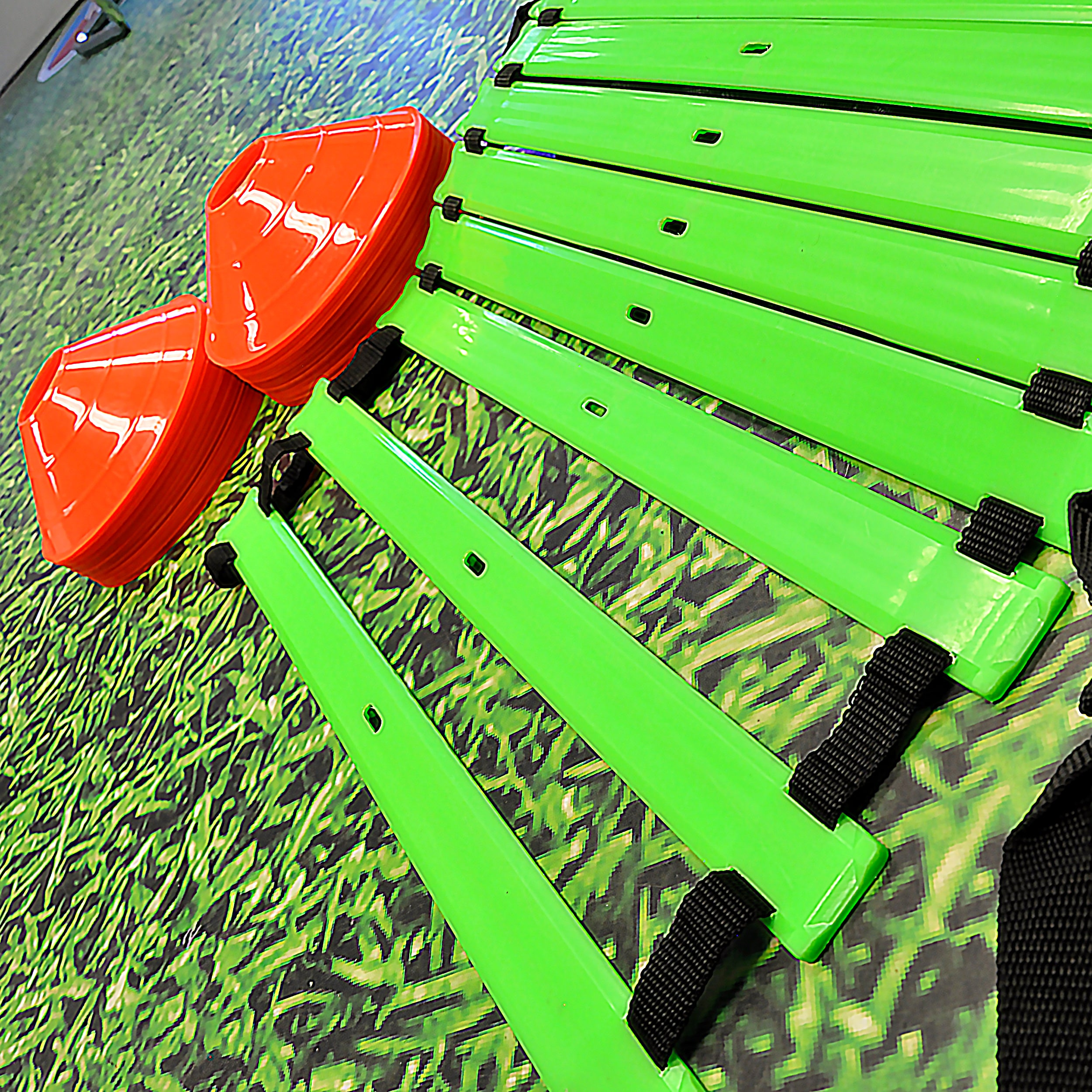 Agility Training Kit - 4m Ladder and 50 Cones