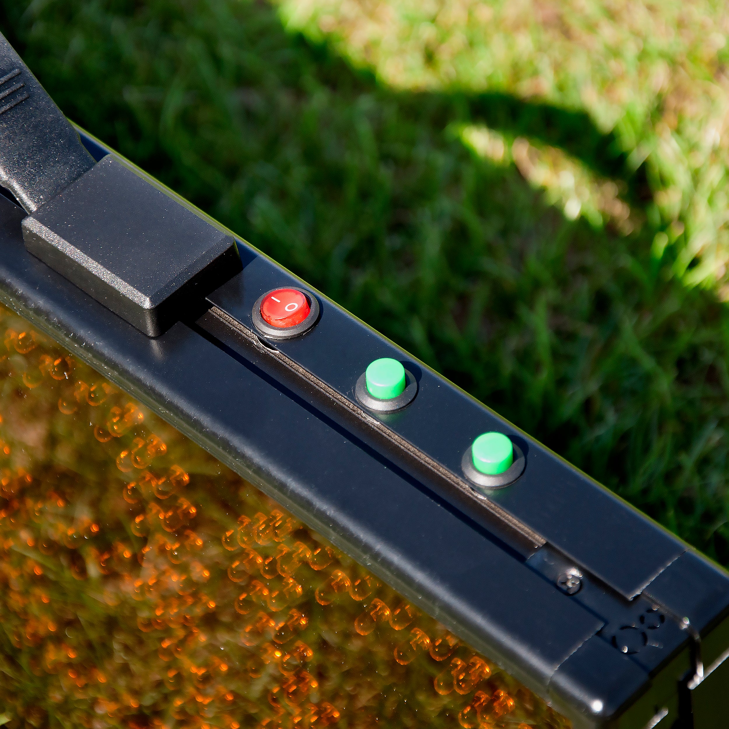 Electronic player change panel