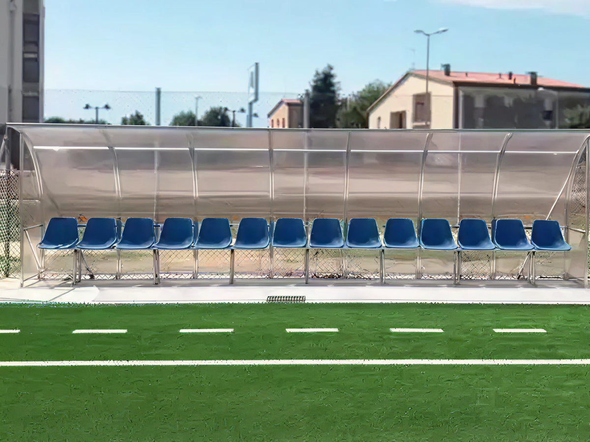 Coach shelter 1 - 2m 4 seats