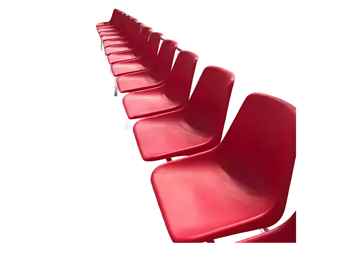 Football dugout 3 - 5m x 1.6m x 1m - 10 seats