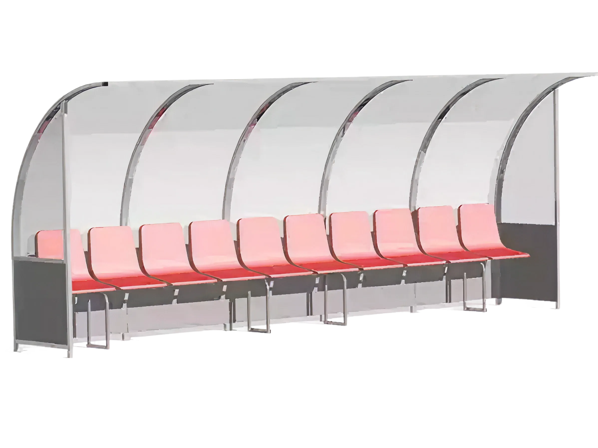 Coach shelter 2 - 2m 4 seats