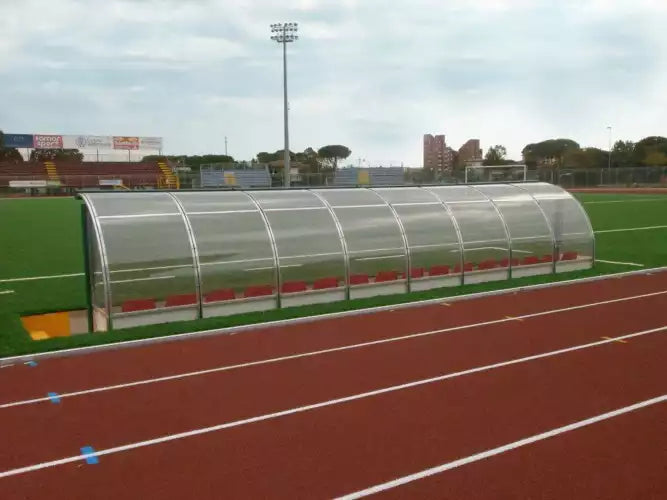 Coach shelter 2 - 2m 4 seats