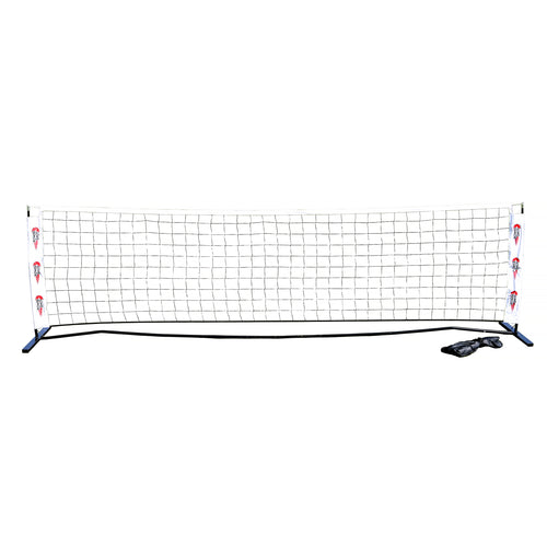 Steel tennis ball net - 4m x 1.1m (with carry bag)