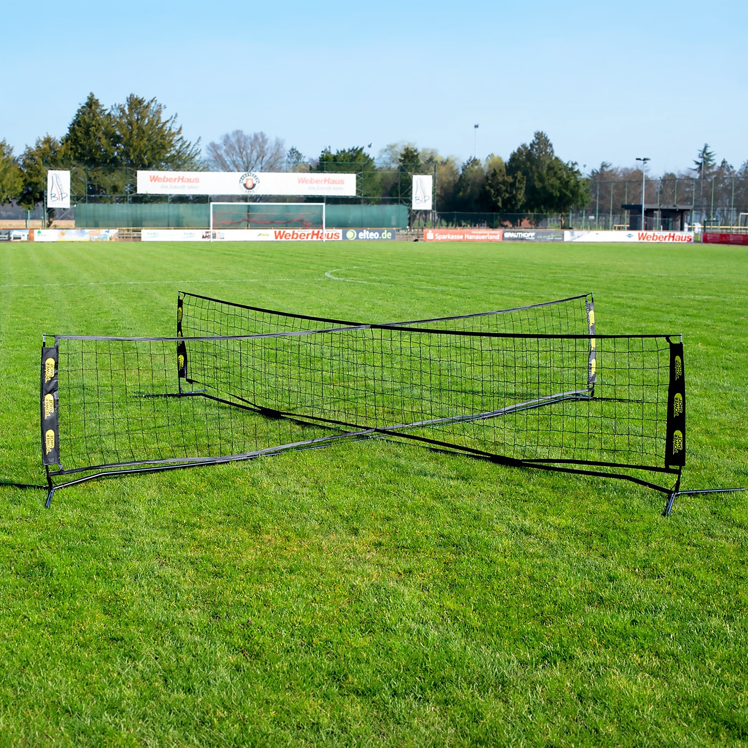 Tennis ball net for 4 persons with carry bag