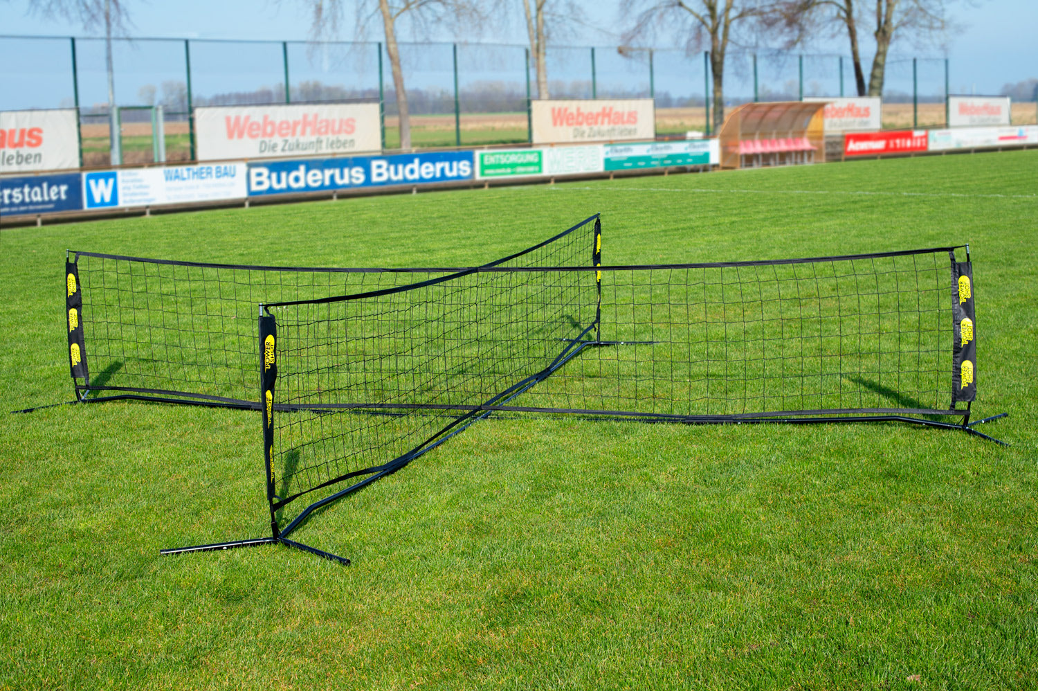 Tennis ball net for 4 persons with carry bag