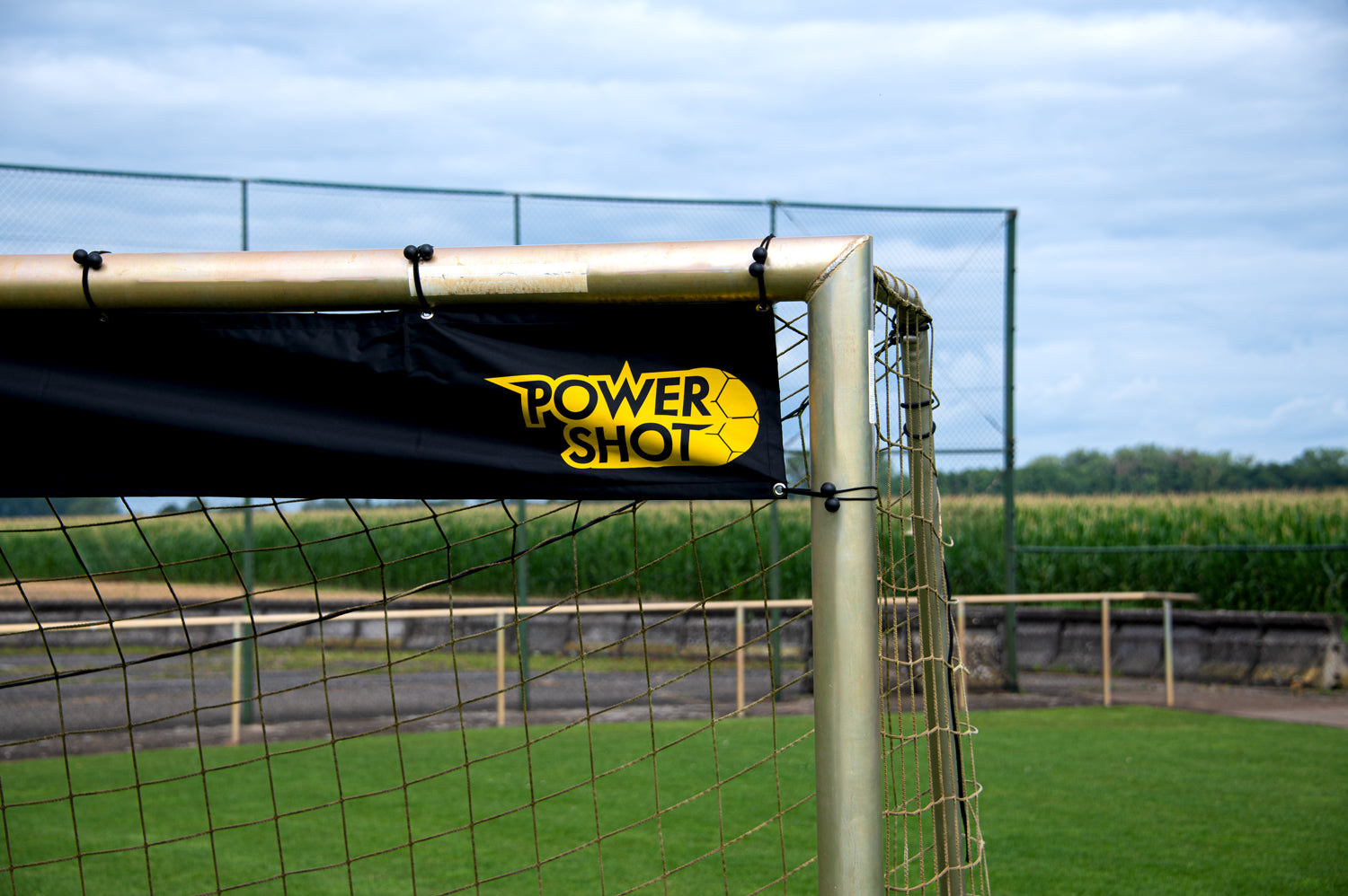 Football goal reducer for 8 a side goals - 5m