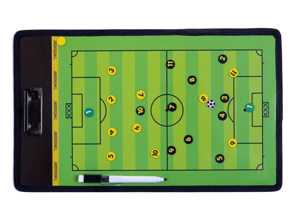 Magnetisches taktisches Fußballschild 35 cm x 20 cm