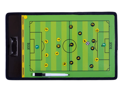 Magnetisches taktisches Fußballschild 35 cm x 20 cm