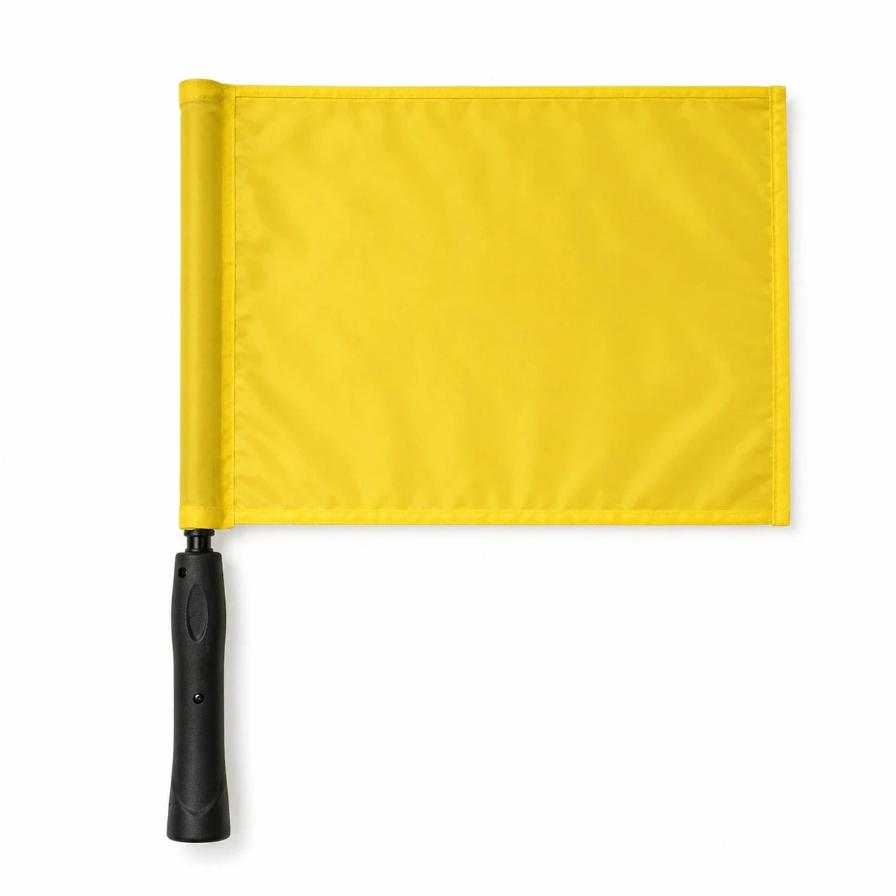 Professional Football Referee Flag – High-Visibility Red & Yellow