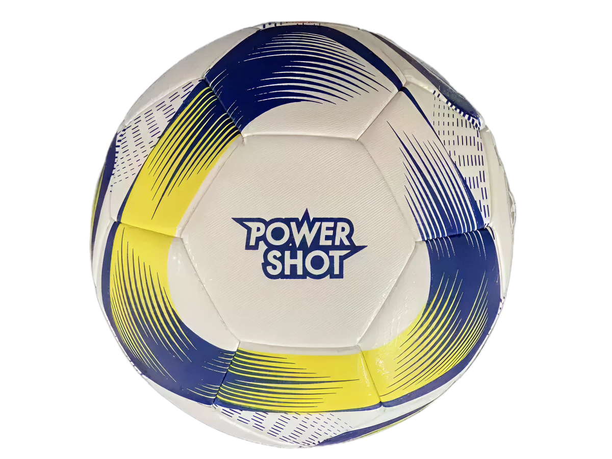 Football yellow and blue - size 3 - Set of 5