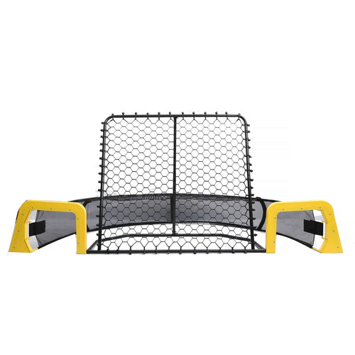 Footballmaster with bounce net - Junior - 80cm x 80cm Powershot
