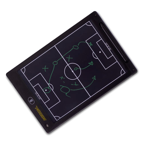 Fußball-Taktiktafel, tintenfrei
