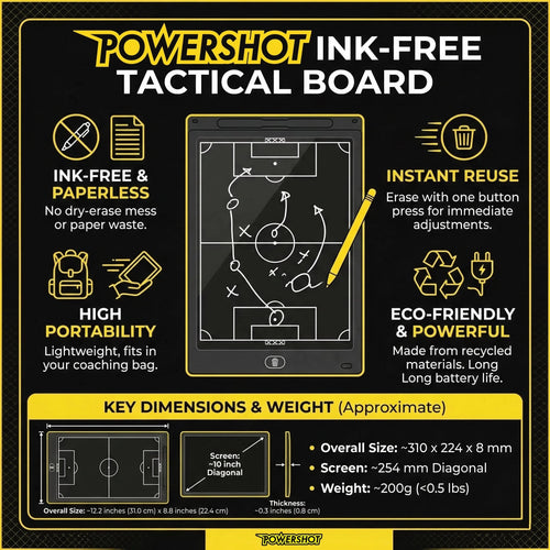 Football tactical board ink free