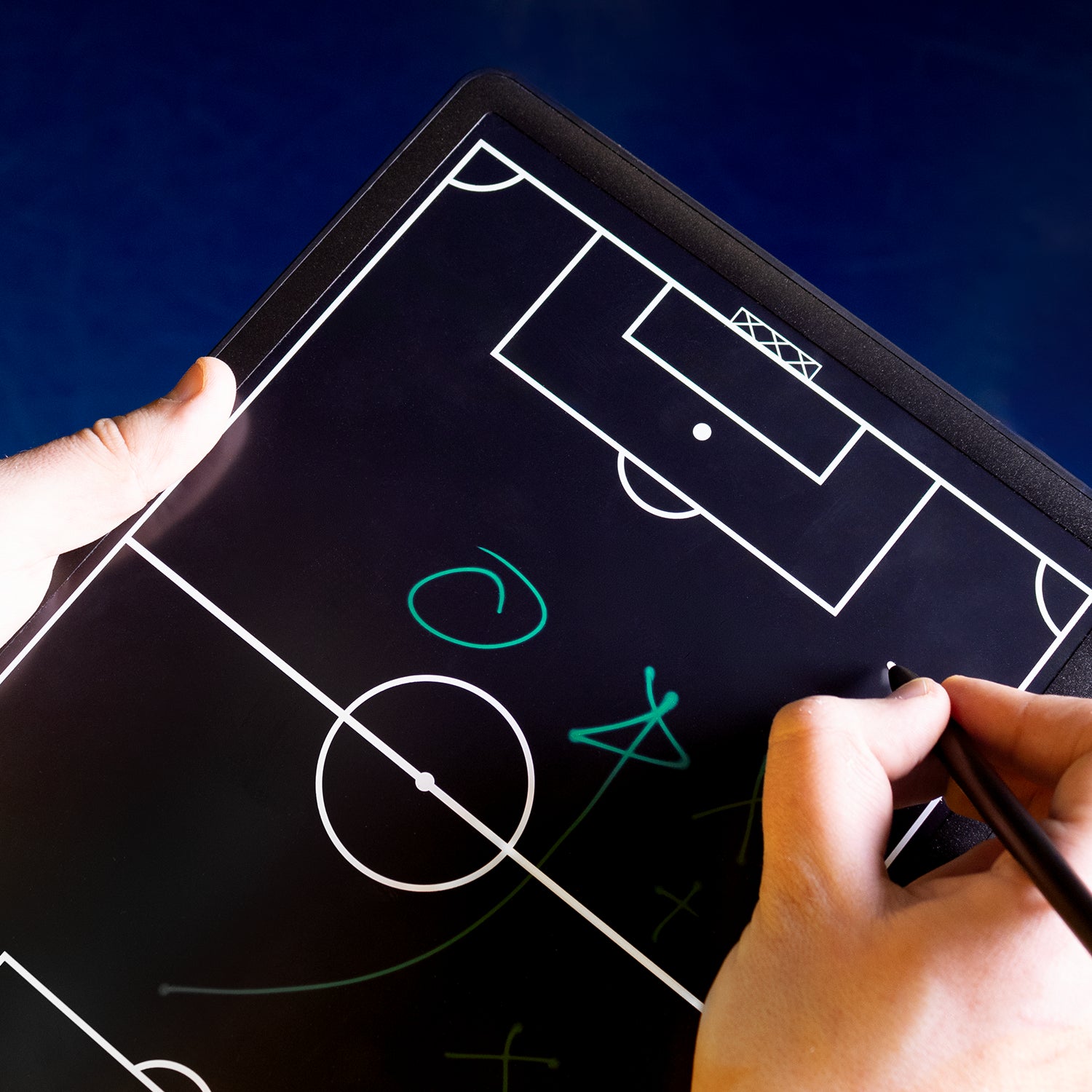 LCD-Taktiktafel Fußball