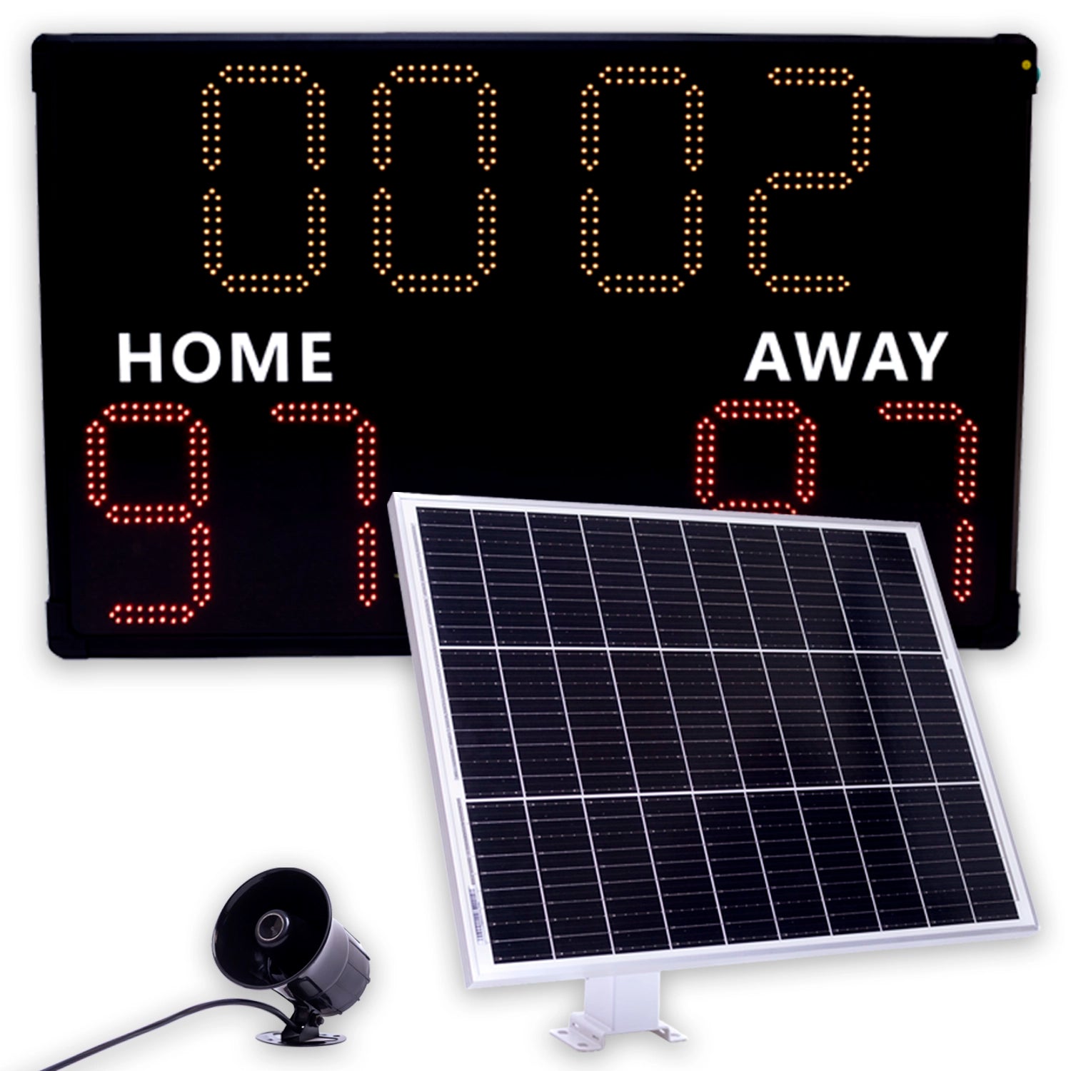 Innovative outdoor football scoreboard – 110cm x 70cm x 7cm