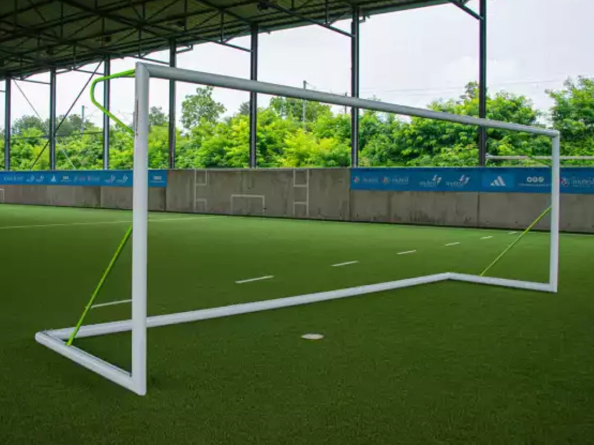 Transportable professional 11-a-side football goal aluminium - 7.32 m x 2.44 m