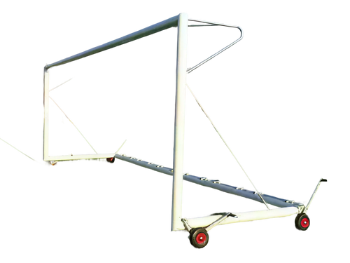 Self ballasted transportable 11 a side football goal - 7.32m x 2.44m
