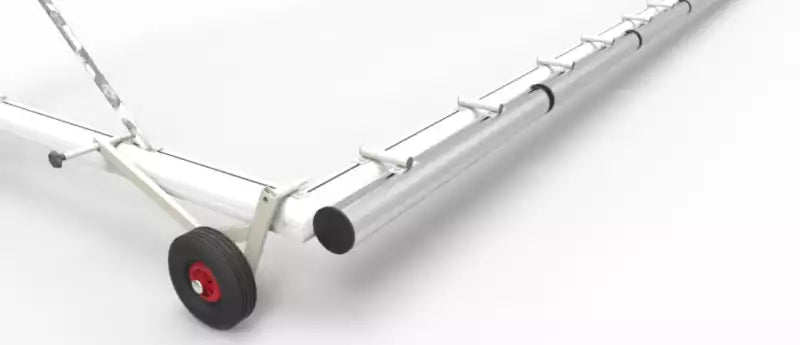 Self ballasted transportable 11 a side football goal - 7.32m x 2.44m