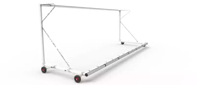 Self ballasted transportable 11 a side football goal - 7.32m x 2.44m