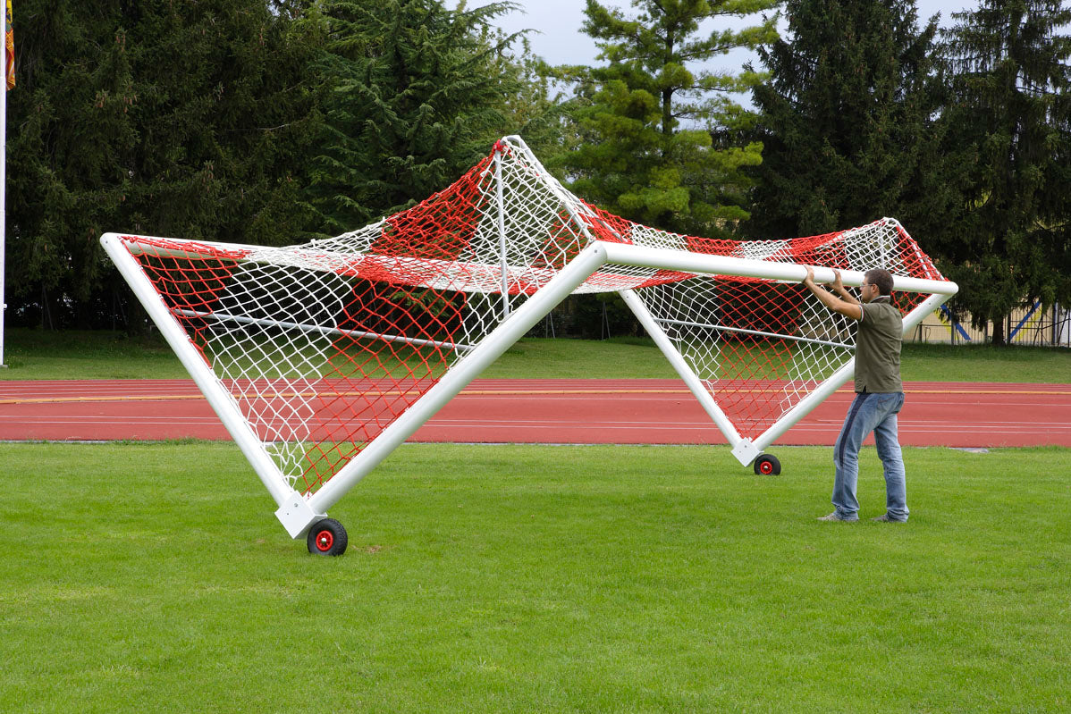 Pair of goal wheels for - 120mm x 100mm posts