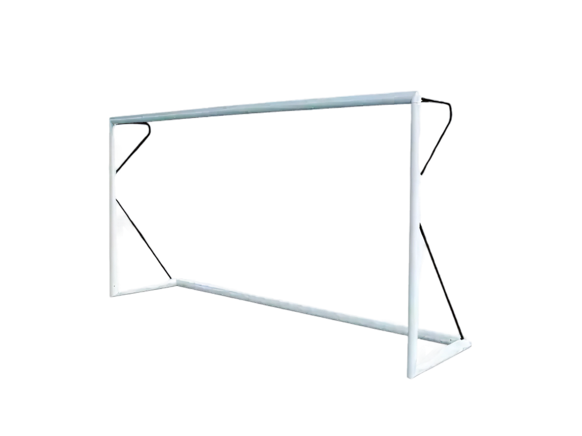 5 a side football goal transportable aluminium - 3 m x 2 m