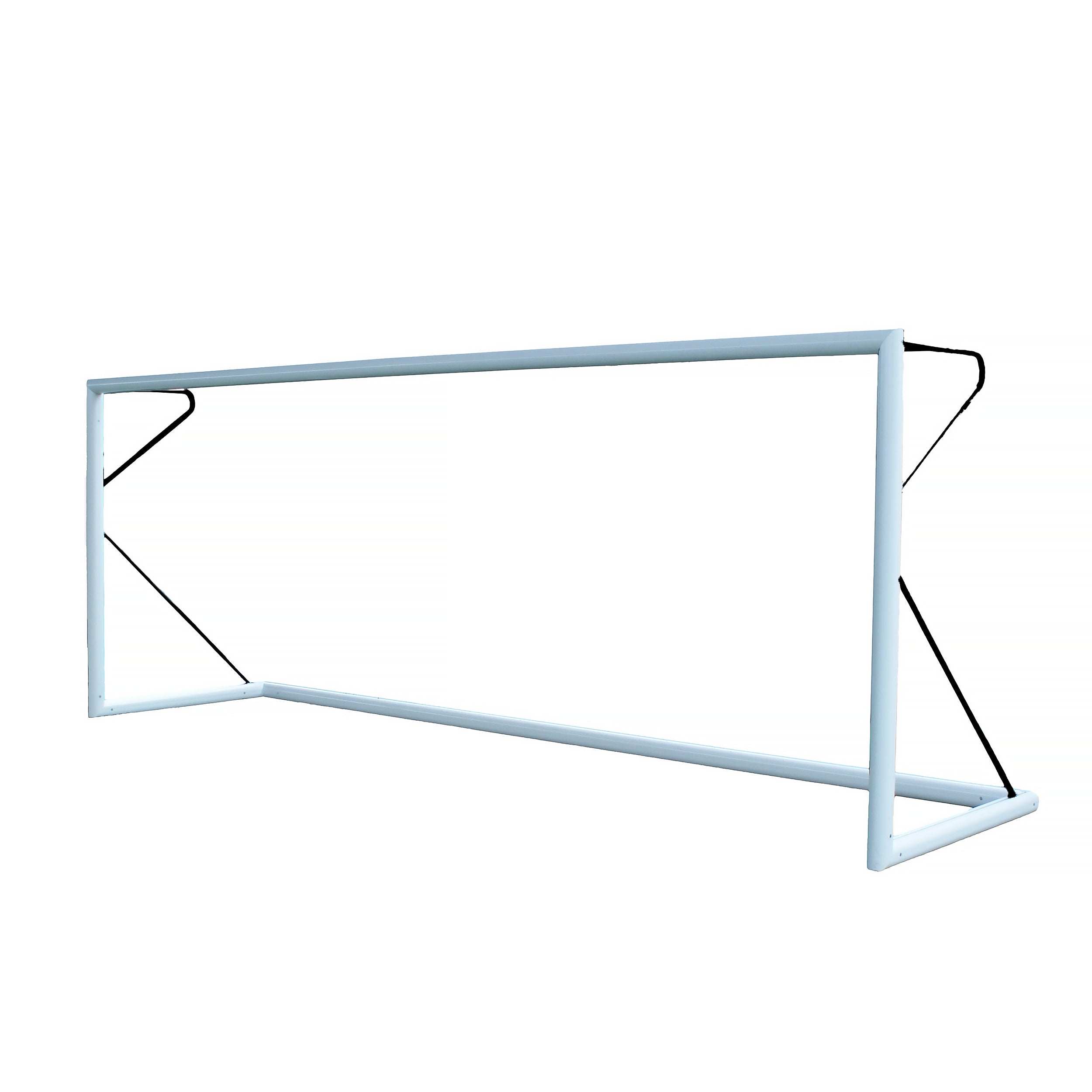 8 a side football goal transportable aluminium - 6 m x 2.1 m Ø80 mm Powershot