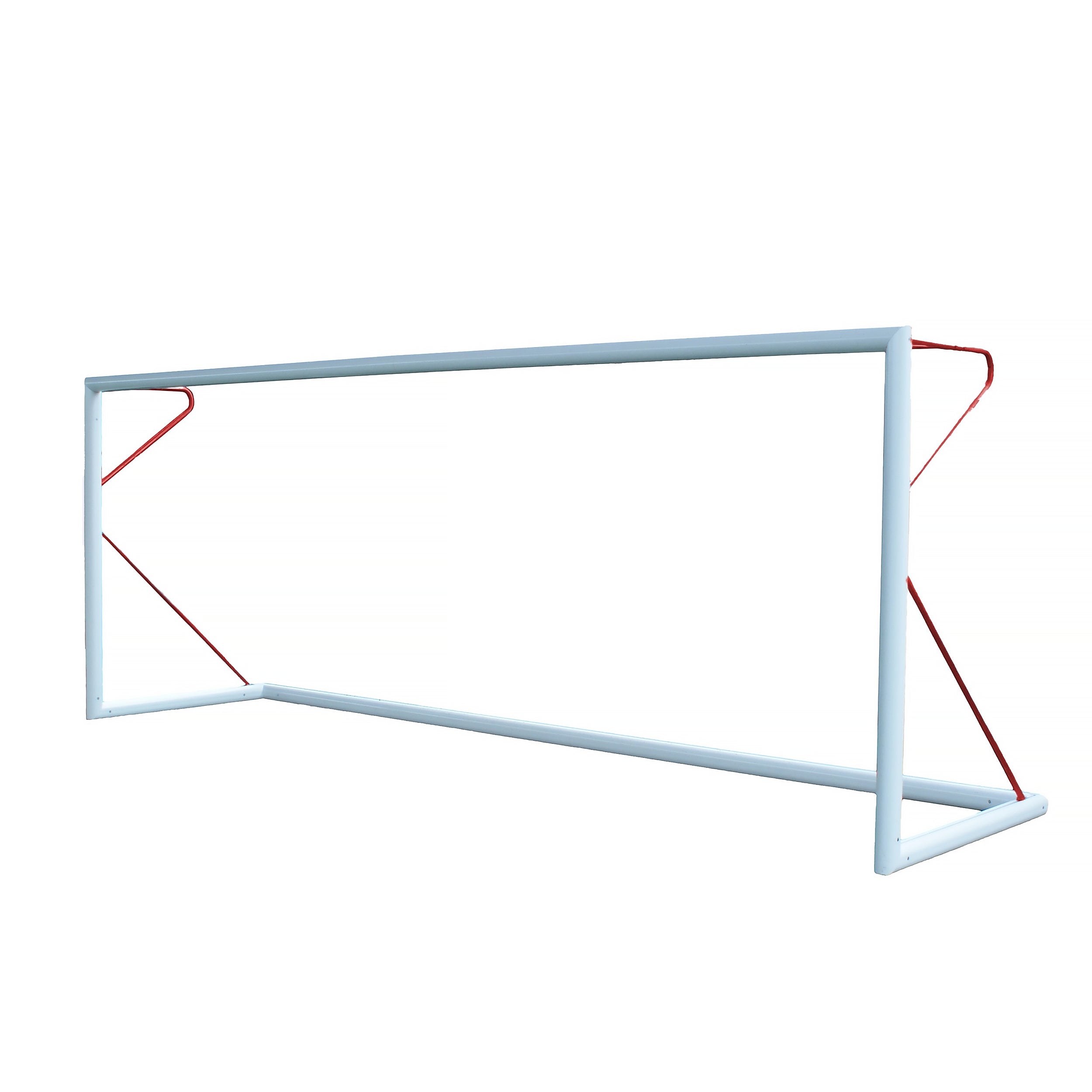 8 a side football goal transportable aluminium - 6 m x 2.1 m Ø80 mm Powershot